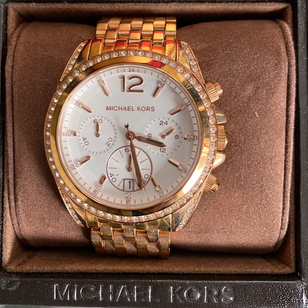 Michael Kors Pressley Chronograph Ladies Watch